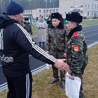 В Гродненском кадетском училище прошел мастер-класс по рукопашному бою 