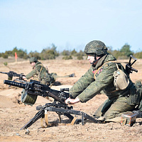  Завершилось двухстороннее ротное тактическое учение с боевой стрельбой подразделений 38 одшбр