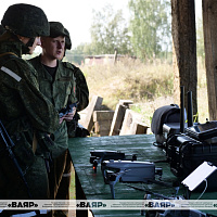 Комплексное занятие с курсантами Военной академии Республики Беларусь