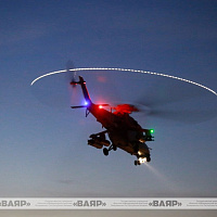 Экипажи вертолётов 50 саб выполнили полётные упражнения