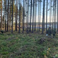Военнослужащие 297 цуфпс внесли свой достойный вклад в создание будущего леса Минского гарнизона