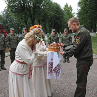 Команда инженерных войск Вооружённых Сил Беларуси прибыла в Николо-Урюпино