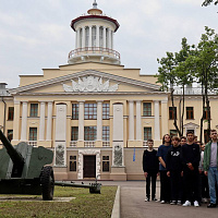 Школьники посетили Военную академию Республики Беларусь