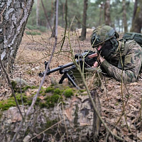 Ротное тактическое учение с боевой стрельбой подразделений 38 одшбр