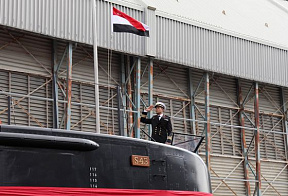 ВМС Египта приняли третью ДЭПЛ класса «Тип-209/1400 mod»