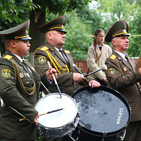 Митинг, посвящённый Дню освобождения города Слонима от немецко-фашистских захватчиков