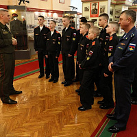 Продолжается визит делегации Уссурийского суворовского военного училища в Беларусь