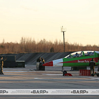 На аэродроме 116 шаб прошли плановые полёты