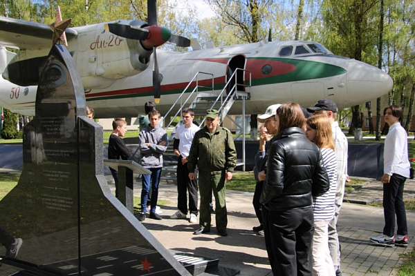В рамках военно-патриотического воспитания