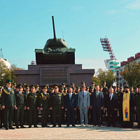 Курсанты военно-транспортного факультета в БелГУТ приняли Военную присягу