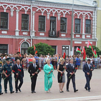 Почтили память 