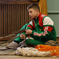 В МСВУ прошло плановое занятие по воздушно-десантной подготовке