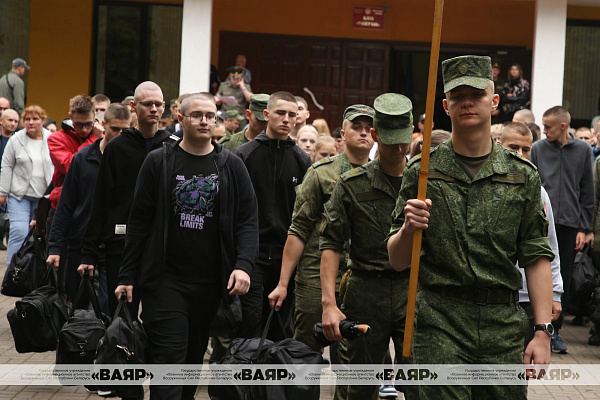 В Военную академию Беларуси прибыло более 750 курсантов первого курса набора 2025 года