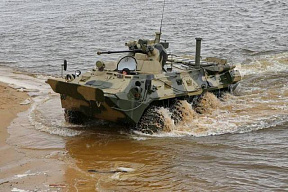 Батальон морской пехоты Черноморского флота получил 40 новых БТР-82А