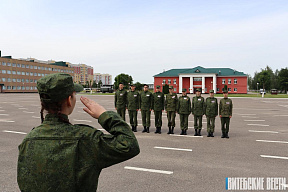 В Витебске проходит областной этап республиканской военно-патриотической игры «Орленок»