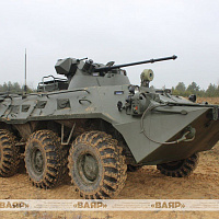 Плановые занятия по огневой подготовке с одним из механизированных подразделений 6 омбр