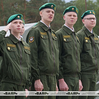 Торжественная церемония закрытия военно-патриотической игры «Зарница»