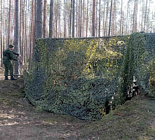 Полевой выход с военнослужащими инженерного полка СЗОК