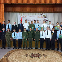 Курсанты военного факультета в ГрГУ имени Янки Купалы продолжают посещать учебные заведения