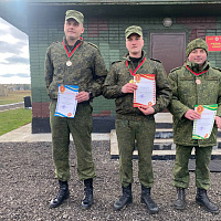 На базе 8-й бригады РХБЗ прошел чемпионат отдельных воинских частей по стрельбе из штатного оружия