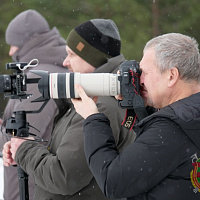 Иностранные журналисты посетили полигон «Белая Лужа»