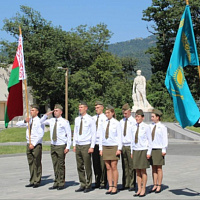 Торжественное открытие конкурса «Воин мира»