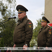 В Гродненском гарнизоне сегодня прошла отправка новобранцев в войска