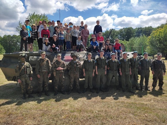 В рамках патриотического воспитания