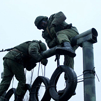 С военнослужащими нового пополнения 5 обр СпН прошли комплексные контрольные занятия