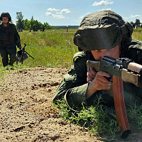 Гвардейцы 19 омбр продолжают совершенствовать своё мастерство на полигоне Лепельский