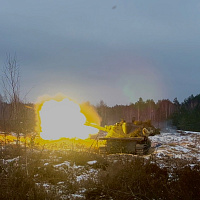 На полигоне Гожский продолжается сбор с ракетными войсками и артиллерией ЗОК