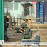 На полигоне 19 омбр проходит сбор по боевой подготовке