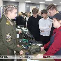 В Волковыске прошла военно-патриотическая акция «Готовы Родине служить»