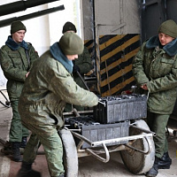 Кипит работа у танкистов