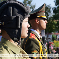 На Восточном кладбище Минска состоялся митинг-реквием, посвящённый памяти Героя Советского Союза Ивана Миренкова