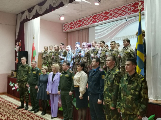 В Ивацевичах открылся военно-патриотический клуб