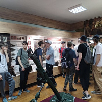 В гостях у гвардейцев