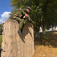 Очередной день сборов с выпускниками военных вузов прошёл в 72 ОУЦ