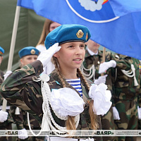 Открытие республиканского финала военно-патриотической игры «Зарничка»