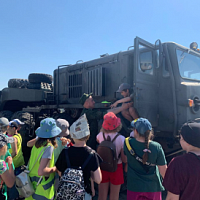 В гостях у военных автомобилистов