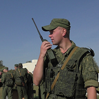 В 120 омбр проходят военные сборы с военнообязанными