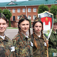 В Витебске проходит областной этап республиканской военно-патриотической игры «Орленок»