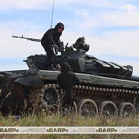 Военнослужащие 6 омбр выполнили упражнение контрольных стрельб штатным артиллерийским выстрелом