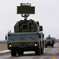 Продолжается плановая подготовка расчетов зенитного ракетного комплекса «Тор-М2К»