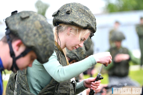 В Витебске прошёл областной этап республиканской военно-прикладной игры «Прорыв»