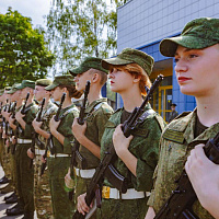 Курсанты военного факультета в БГАА приняли Военную присягу