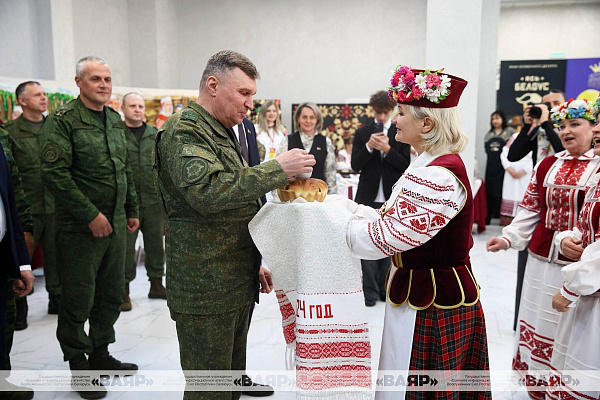 День белорусской национальной культуры организован для военнослужащих, принимающих участие в специальном учении ОДКБ «Барьер-2026»