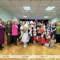 Военнослужащие Гродненского гарнизона приняли участие в акции «Наши дети» 