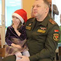 Представители департамента транспортного обеспечения Министерства обороны Республики Беларусь приняли участие в акции «Наши дети»