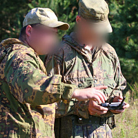 Изучение подрывного дела гвардейцами 11 омбр